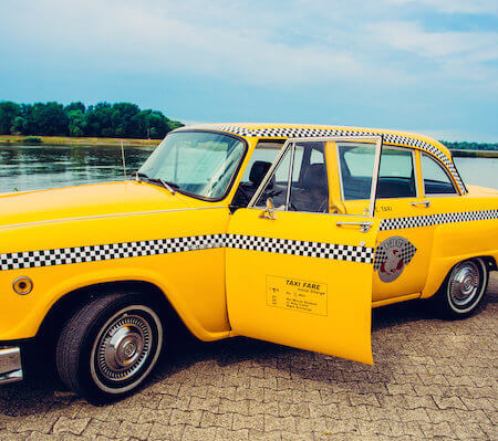 New York Taxi Oldtimer Hochzeitsauto