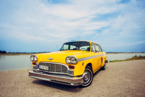 New York Taxi Oldtimer Hochzeitsauto