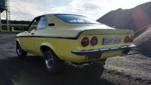 Opel Manta Oldtimer Hochzeitsauto