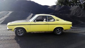 Opel Manta Oldtimer Hochzeitsauto