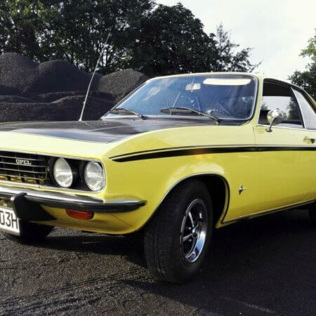 Opel Manta Oldtimer Hochzeitsauto