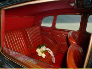 Riley Oldtimer Hochzeitsauto