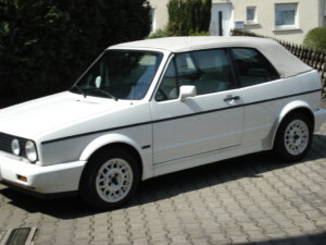 VW Golf Cabrio Oldtimer Hochzeitsauto