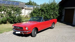 Ford Mustang Oldtimer Hochzeitsauto