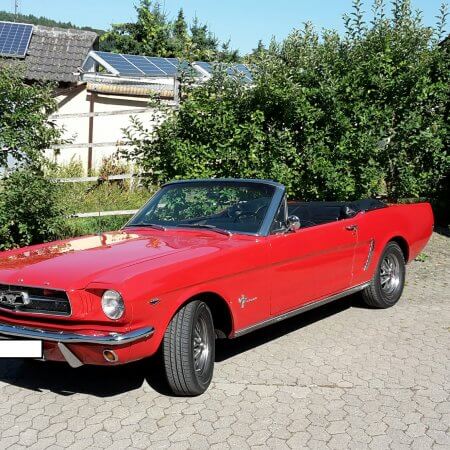 Ford Mustang Oldtimer Hochzeitsauto