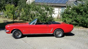 Ford Mustang Oldtimer Hochzeitsauto