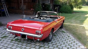 Ford Mustang Oldtimer Hochzeitsauto