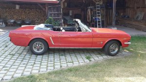 Ford Mustang Oldtimer Hochzeitsauto