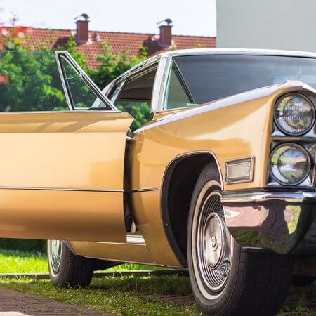 Cadillac DeVille Coupe Oldtimer Hochzeitsauto