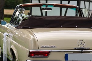 Mercedes Cabrio Oldtimer Hochzeitsauto