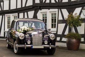 Mercedes Ponton Oldtimer Hochzeitsauto