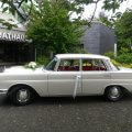 Mercedes Heckflosse Oldtimer Hochzeitsauto