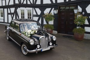 Mercedes Ponton Oldtimer Hochzeitsauto