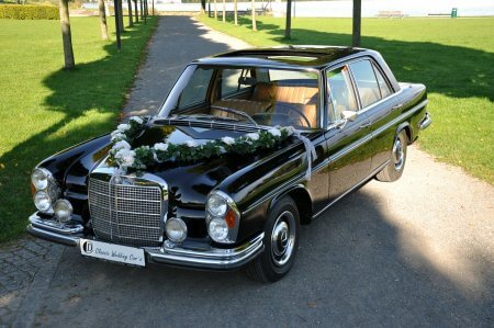 Mercedes Oldtimer Hochzeitsauto Österreich Austria
