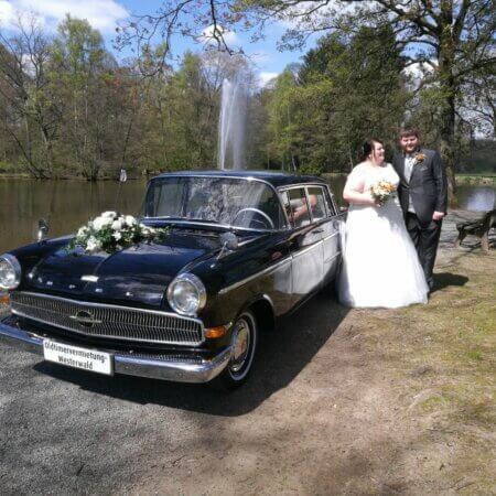 Opel Kapitän Oldtimer Hochzeitsauto Oldtimerzentrale