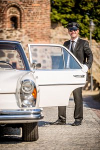 Mercedes Oldtimer Hochzeitsauto