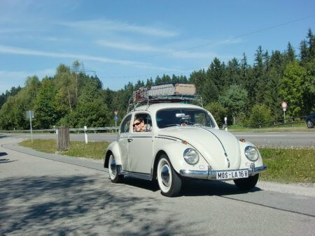 VW Käfer oldtimer Hochzeitsauto