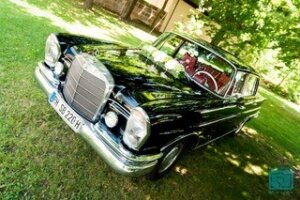 Mercedes Benz Oldtimer Hochzeitsauto