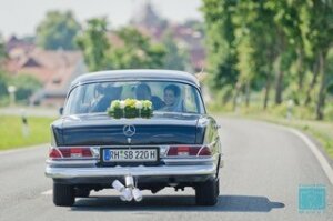 Mercedes Benz Oldtimer Hochzeitsauto