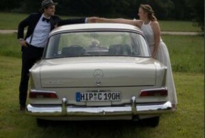 Mercedes Benz Oldtimer Hochzeitsauto