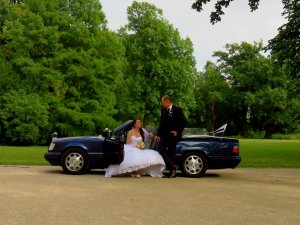 Mercedes Benz Oldtimer Hochzeitsauto