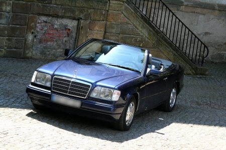 Mercedes Benz Oldtimer Hochzeitsauto