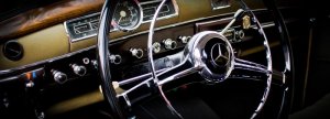 Mercedes-Benz-Oldtimer-Hochzeitsauto