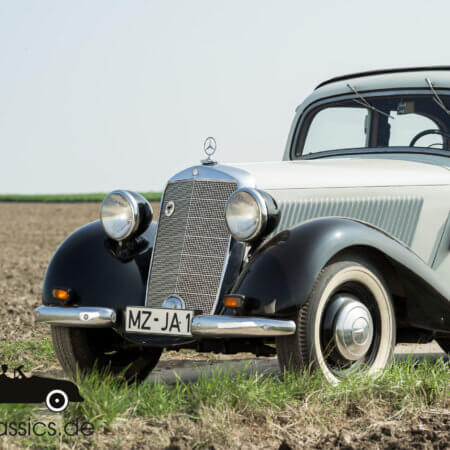 Mercedes Oldtimer Hochzeitsauto