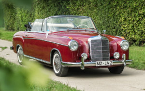Mercedes Oldtimer Hochzeitsauto