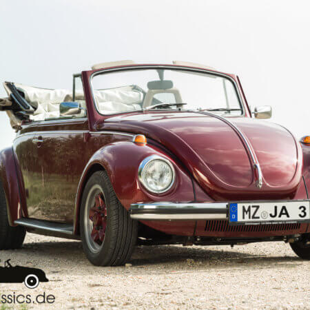 VW Käfer Cabrio Oldtimer Hochzeitsauto