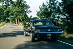 Ford Mustang Oldtimer Hochzeitsauto