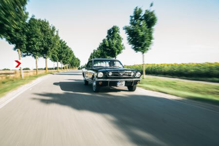 Ford Mustang Oldtimer Hochzeitsauto