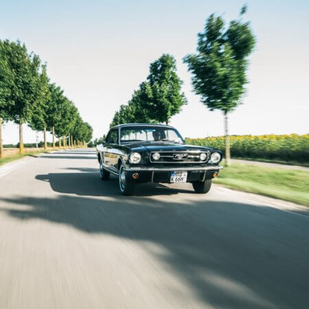 Ford Mustang Oldtimer Hochzeitsauto