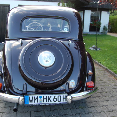 Mercedes 170 Oldtimer Hochzeitsauto