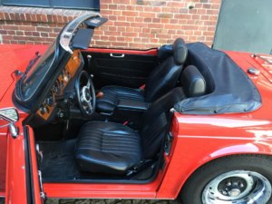 Triumph-TR6 Oldtimer Hochzeitsauto