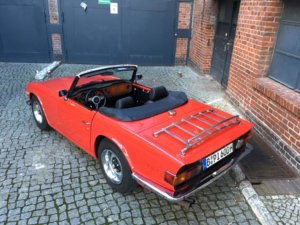 Triumph-TR6 Oldtimer Hochzeitsauto