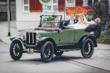 Ford T Modell Oldtimer Hochzeitsauto