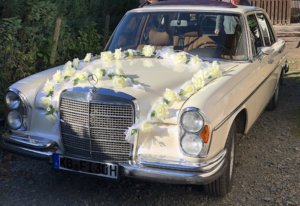 Mercedes Benz Oldtimer Hochzeitsauto