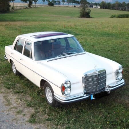 Mercedes Benz Oldtimer Hochzeitsauto