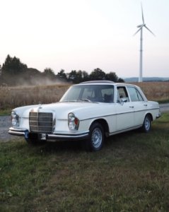 Mercedes Benz Oldtimer Hochzeitsauto