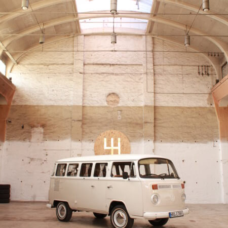 VW Bus T2 Oldtimer Hochzeitsauto