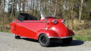 Oldtimer Hochzeitsauto Messerschmitt