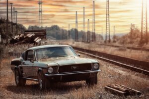 Ford Mustang Oldtimer Hochzeitsauto Oldtimerzentrale.de