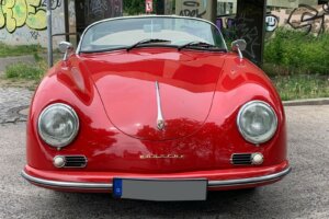 Porsche 356 Speedster Oldtimer Hochzeotsauto Oldtimerzentrale.de