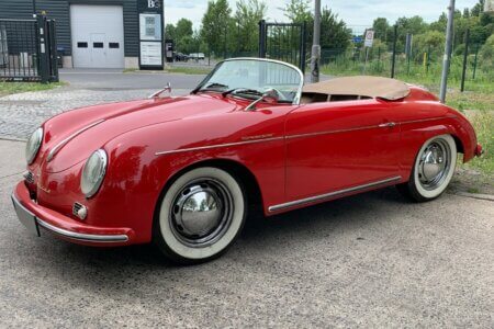 Porsche 356 Speedster Oldtimer Hochzeotsauto Oldtimerzentrale.de