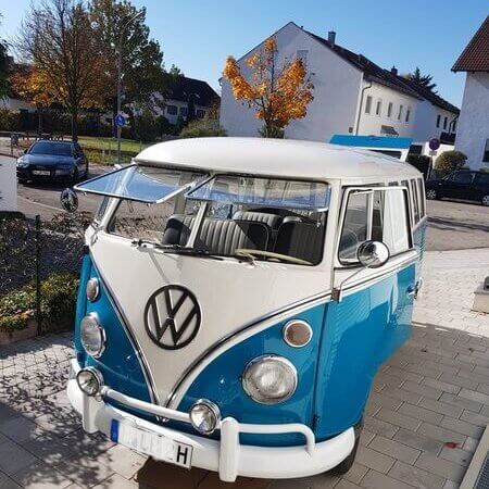 VW T1 Bulli Oldtimer Hochzeitsauto Oldtimerzentrale