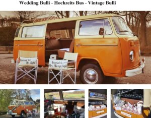 VW BUS T2 Bully Oldtimer Hochzeitsauto Oldtimerzentrale